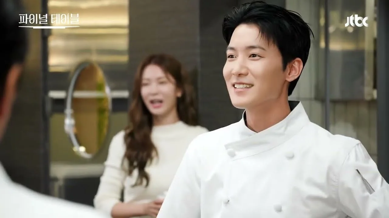 드라마 '파이널 테이블' 메이킹 영상 화면 (영상=JTBC Drama)