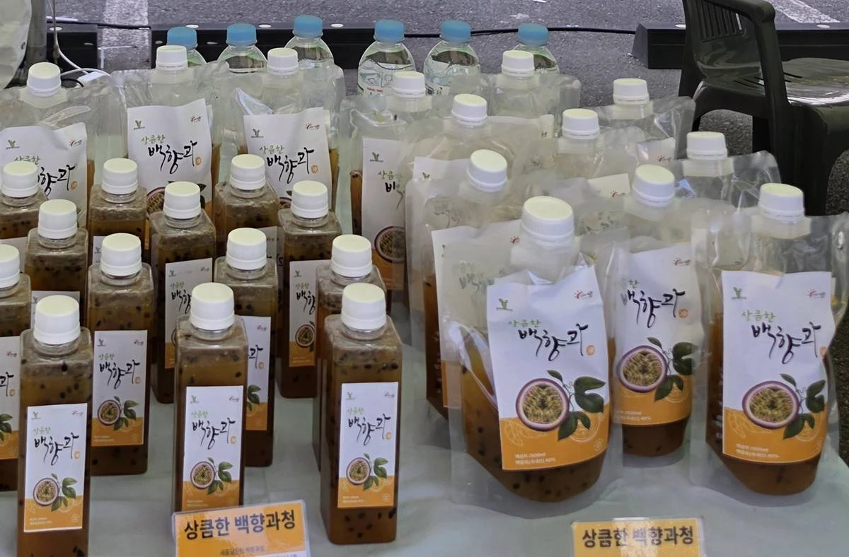 ㈜윤선애 선인장의 포항 백향과 제품