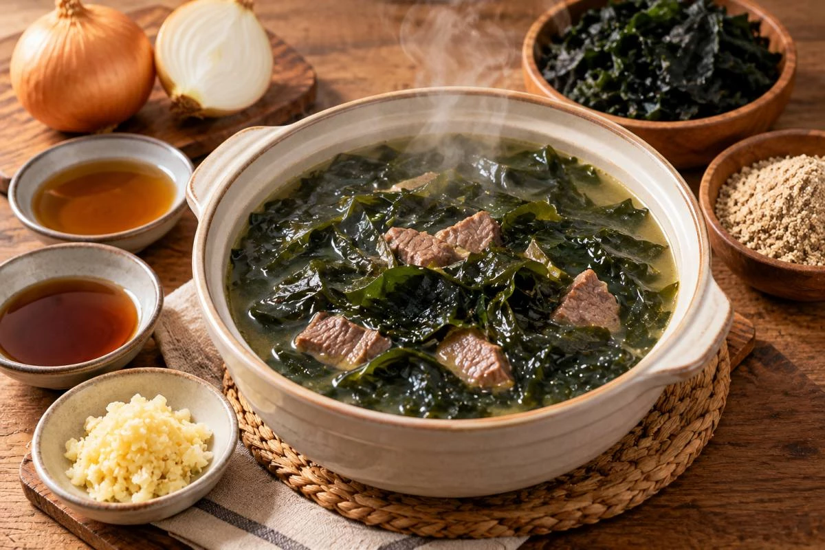 맛있는 미역국 / 기사 내용을 바탕으로 제작한 AI 이미지. 실제 모습과 차이가 있을 수 있습니다