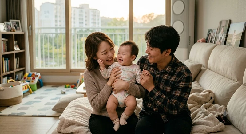 아이를 키우기 위해선 사랑만큼 돈도 필수적이다. / AI 생성 이미지