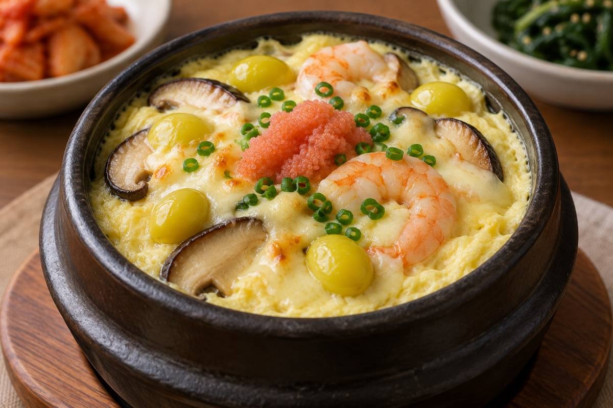 계란찜 / 기사 내용을 바탕으로 제작한 AI 이미지. 실제 모습과 차이가 있을 수 있습니다
