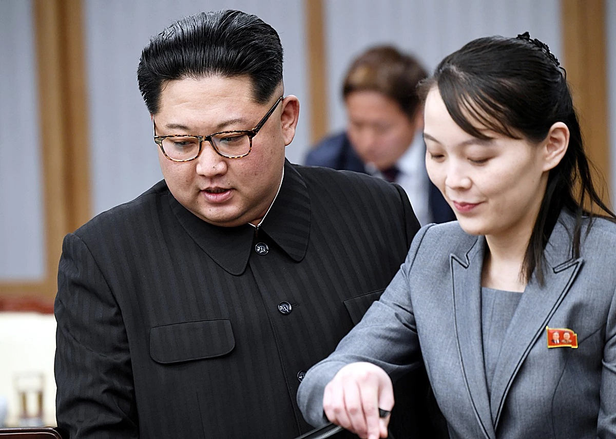 북한 김정은과 김여정. 기사 이해를 돕기 위한 자료 사진 / 뉴스1
