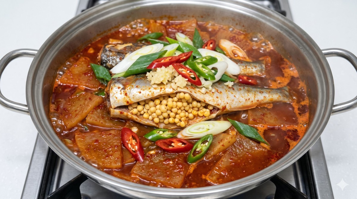 도루묵 무조림. 기사 이해를 돕기 위해 AI로 제작한 자료 이미지로, 실제 모습과 다소 차이가 있을 수 있습니다.