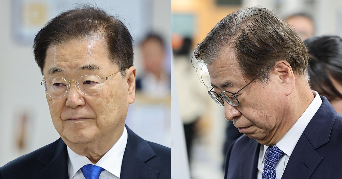 '탈북어민 강제북송 혐의' 정의용·서훈, 항소심서 더 무거운 처벌 나왔다