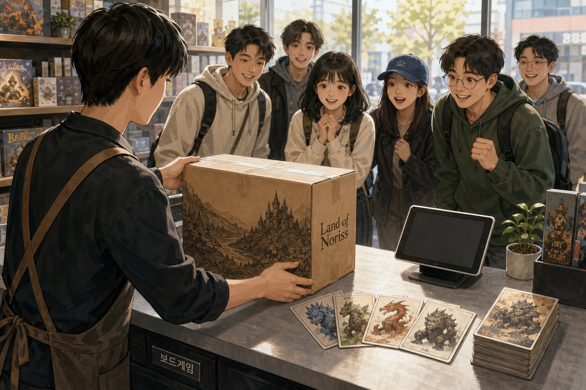 랜드 오브 노리스, 킥스타터 3시간 만에 목표 달성…영구 사망 RPG에 후원 몰렸다