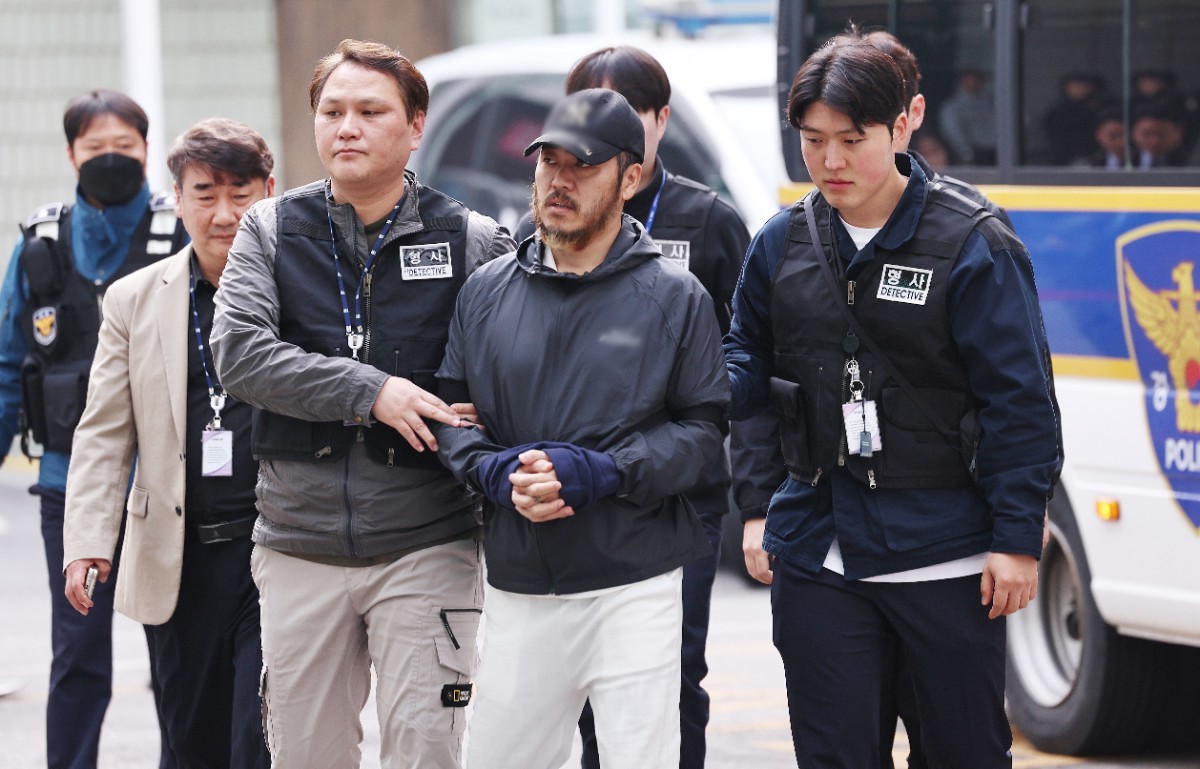 필리핀에서 국내로 압송된 '마약왕' 박왕열 / 뉴스1