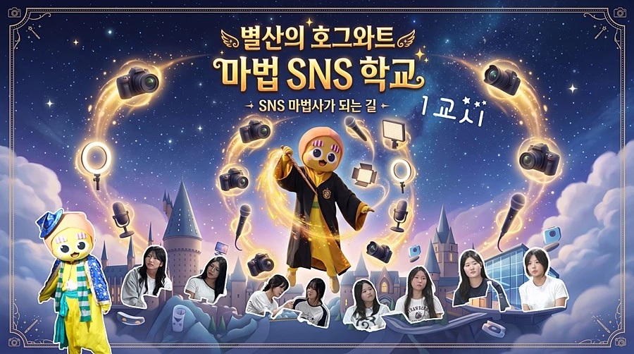 '별산'과 옥정고 학생들의 마법 같은 협업…양주시 홍보 새바람