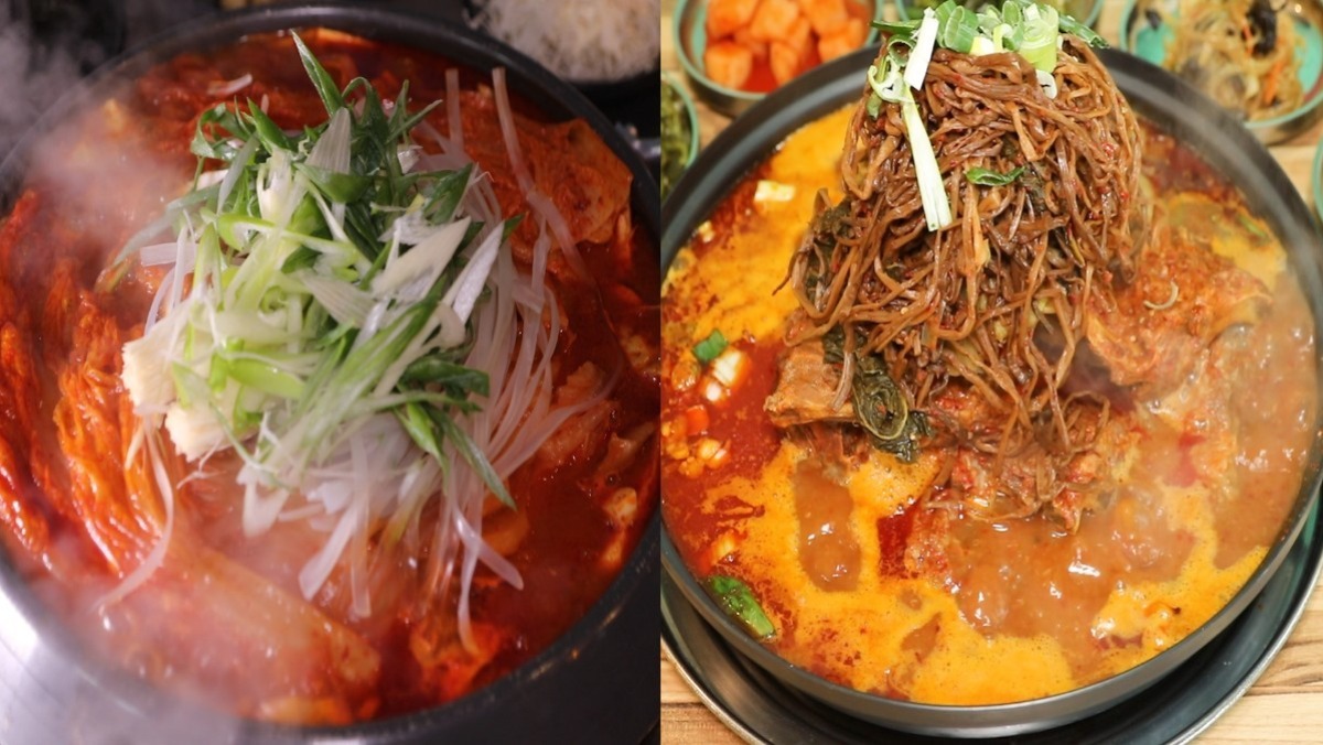 매콤한 김치등갈비찜에 구수한 고구마줄기감자탕…‘생생정보’ 맛집