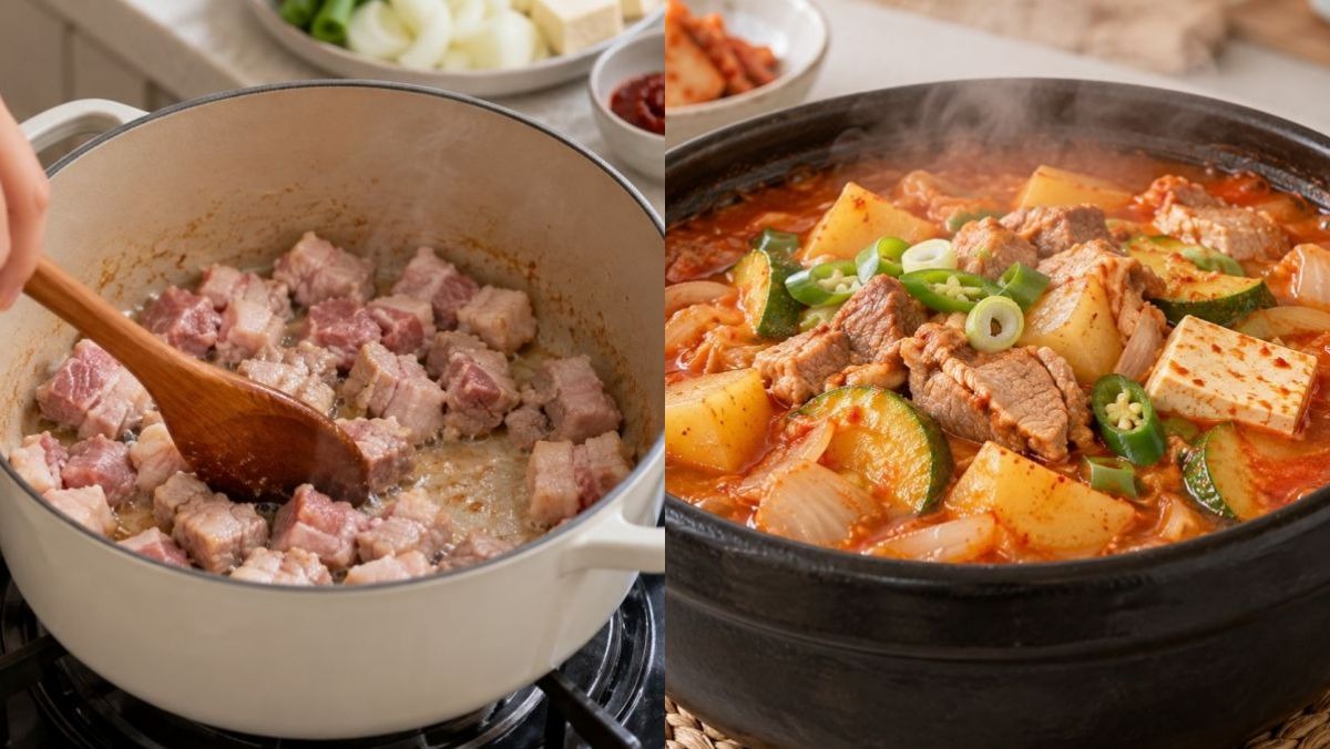 고추장찌개 끓일 때 '30초'만 신경 쓰세요… 국물 맛이 확 달라집니다 [위키레시피]