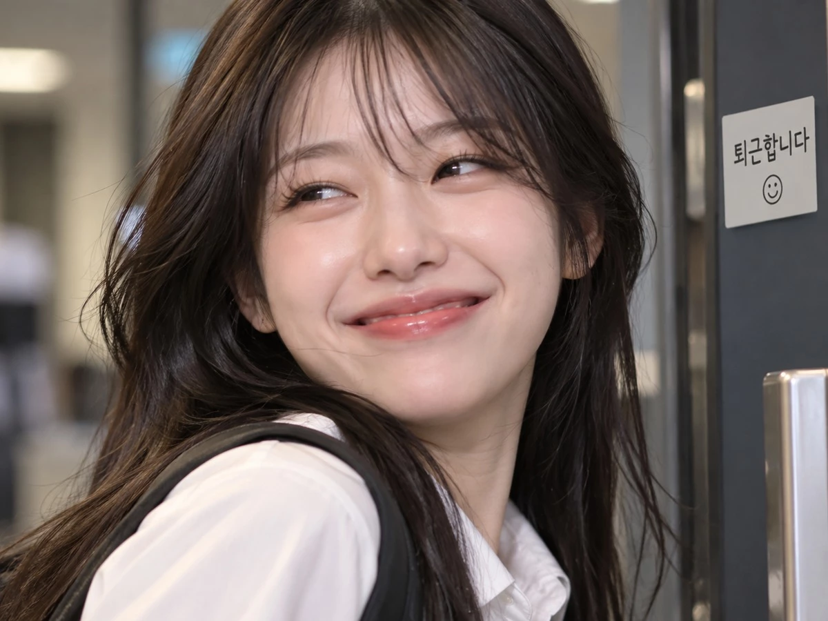 미소를 지으며 퇴근하는 직원 모습. 기사 이해를 돕기 위해 AI를 활용해 제작한 자료 사진. 한 회사에 새로 입사한 젊은 직원의 당돌하지만 동료 직원들에게 응원(?)을 받은 사연이 눈길을 끌었다. 22일 스레드에는 '우리 팀 새로 온 막내 멘탈. 탈인간급임'이라는 제목으로 회사 팀장의 말을 통쾌하게 맞받아친 신입 직원 사연이 올라왔다. 이 사연 글에는 23일 오전 현재 200개 넘는 댓글이 달리며 스레드 이용자들의 관심이 쏠렸다.