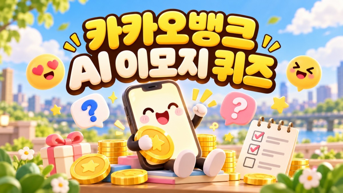 힌트는 '두 글자'… 10월 23일 카카오뱅크 AI 퀴즈 정답