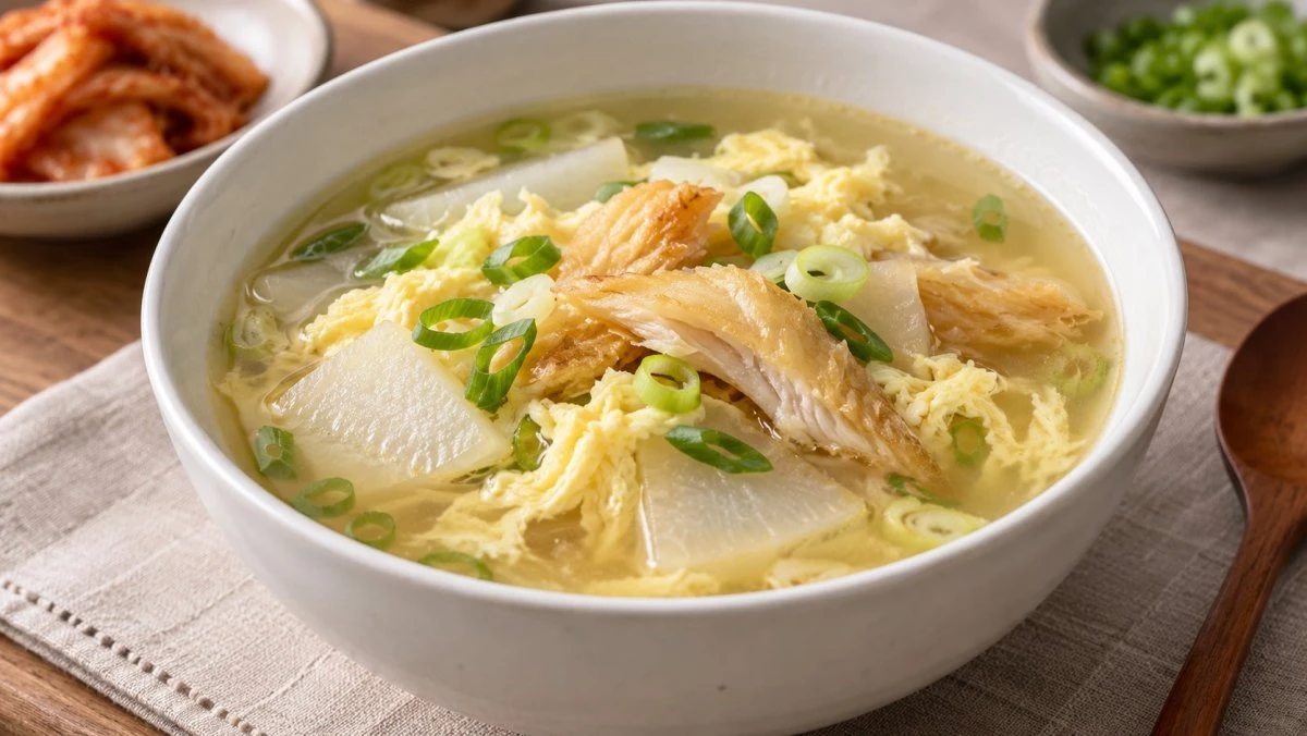 맛있는 황탯국. / 기사 이해를 돕기 위해 AI로 제작한 자료 이미지로, 실제 모습과 다소 차이가 있을 수 있습니다.