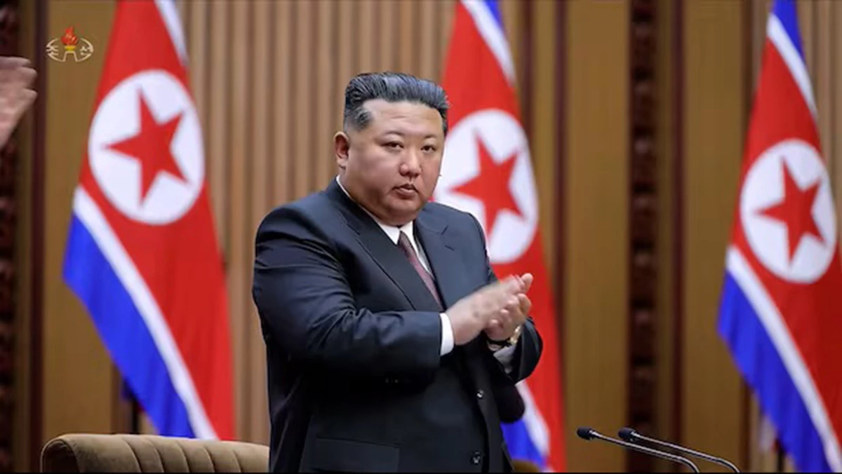 김정은 북한 국무위원장 / 조선중앙통신