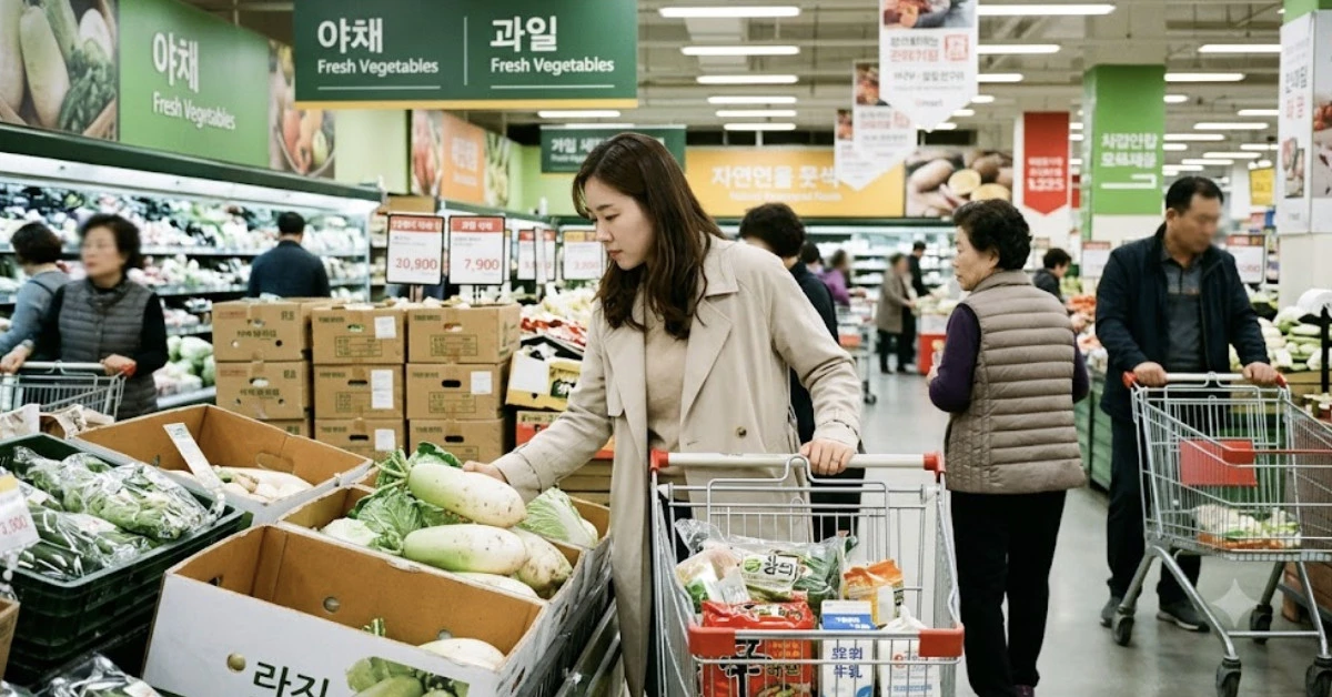 장 보는 사람 / 단순 자료 사진. 기사 이해를 돕기 위해 AI로 제작한 이미지.