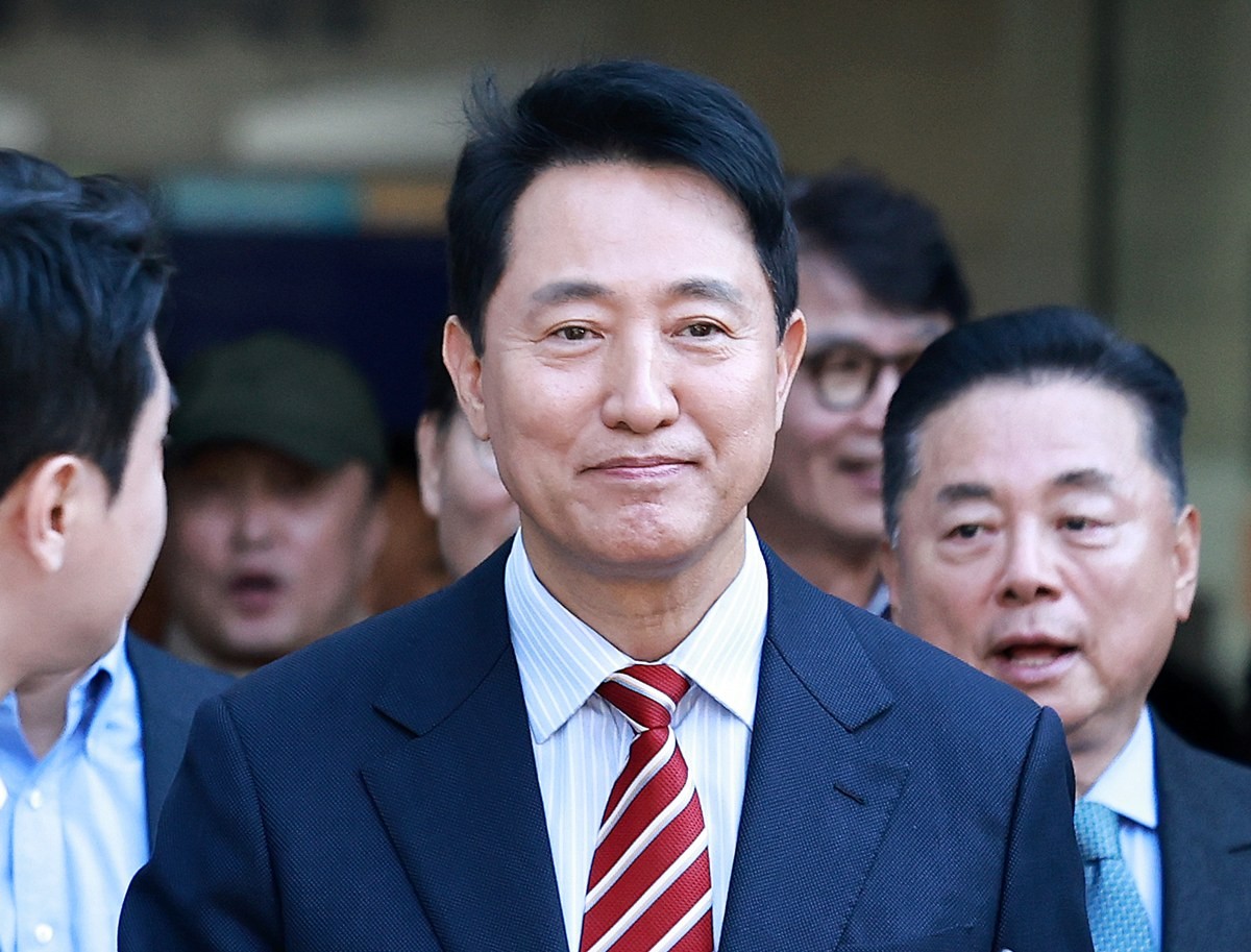 항소심 무죄 오세훈…'대권주자' 질문받자 꺼낸 말 