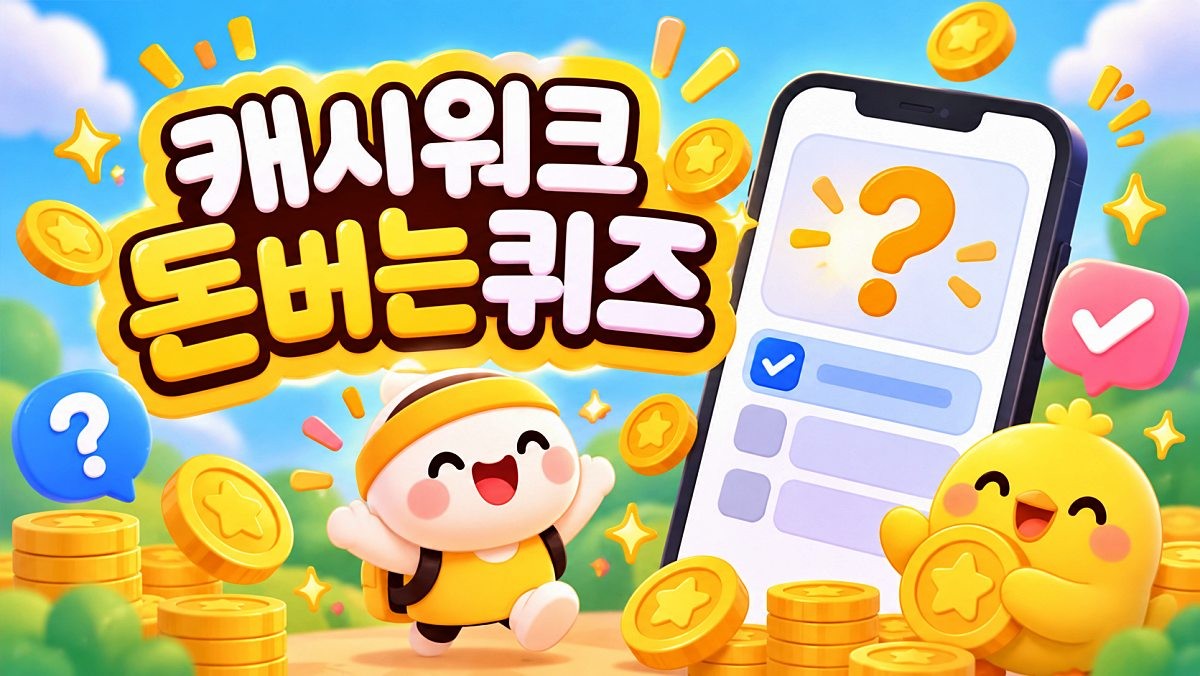 10월 24일 '캐시워크 돈버는퀴즈' 정답은?