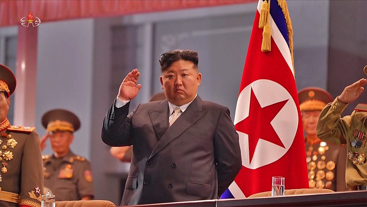 김정은 북한 국무위원장 자료사진. 조선중앙TV 화면. / 연합뉴스
