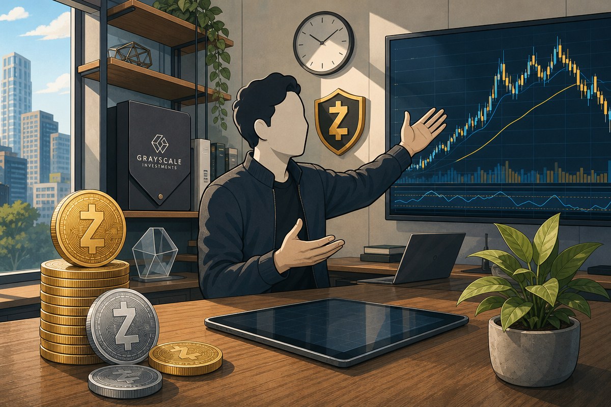 그레이스케일 지캐시 ETF, 10억 달러 모았다는데 운용자산은 6억 8,600만 달러