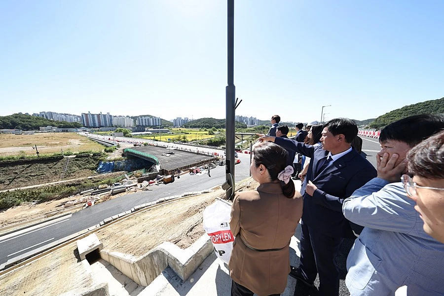 검단구, 북측 광역도로 임시 개통…대곡동·불로지구 교통 숨통