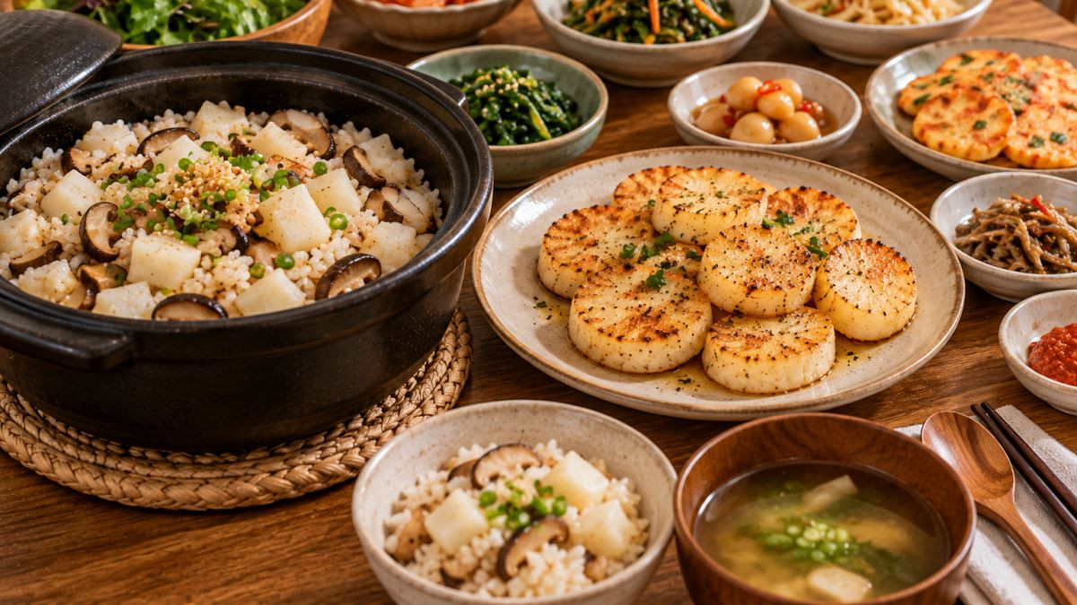 밥상 / 기사 내용을 바탕으로 제작한 AI 이미지. 실제 모습과 차이가 있을 수 있습니다