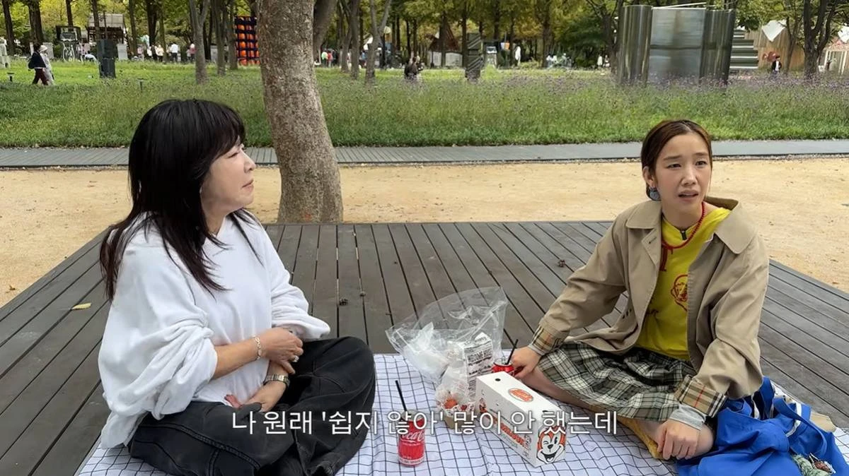 유튜브 출연 장면 일부 / 유튜브 '유튜브 '35살 노사연'