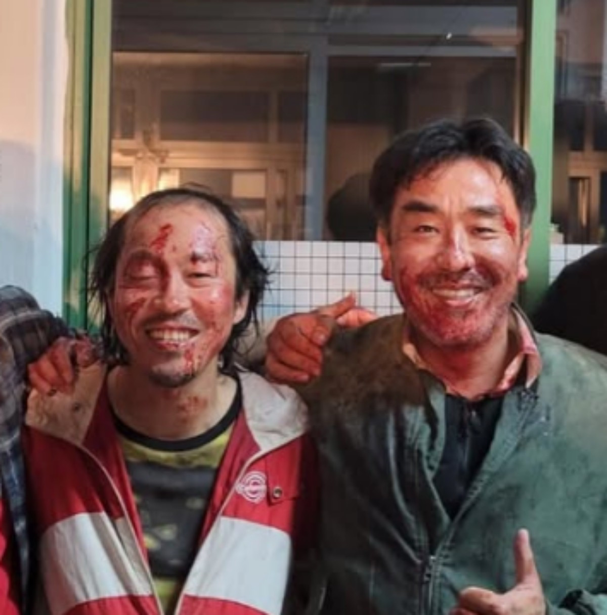 '무빙' 림재석 역 연기한 김중희. 김중희와 류승룡. / 김중희 인스타그램
