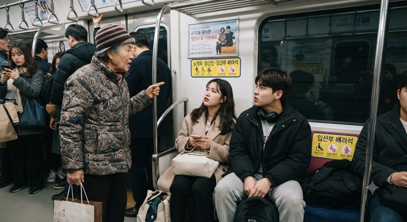 “수술 끝나고 앉은 건데, 할머니가 욕설” 지하철 노약자석, 어디까지 가능할까 
