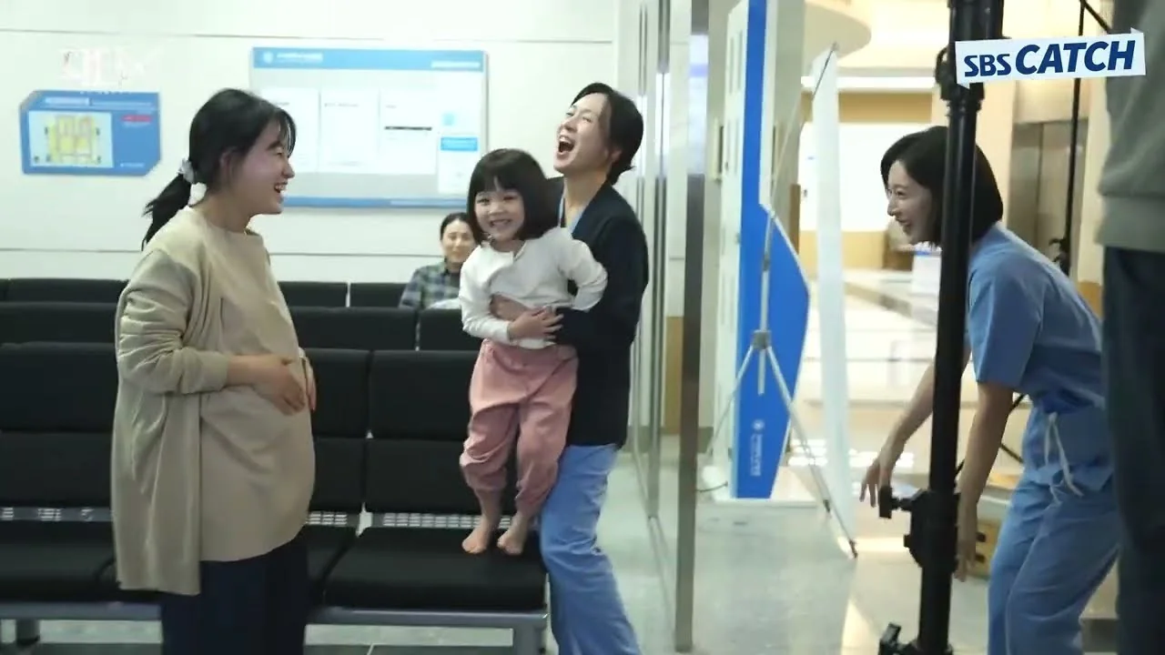 드라마 '닥터X' 메이킹 영상 화면 (영상=SBS Catch)