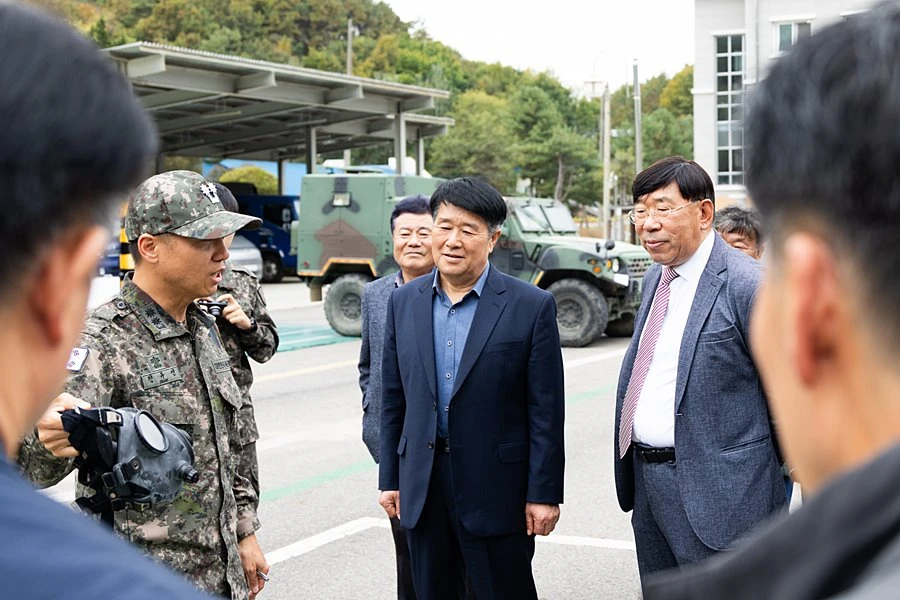 박형우 계양구청장(가운데)