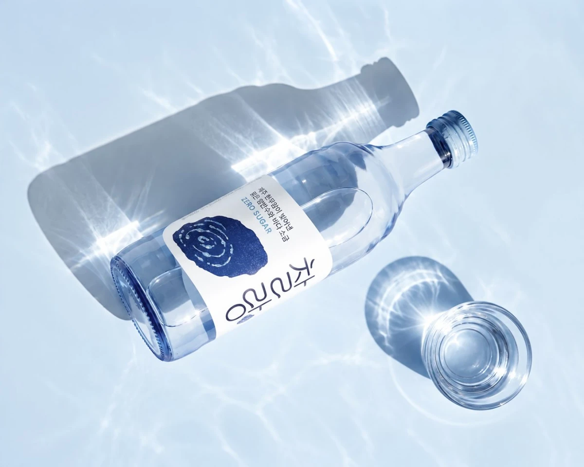 오비맥주가 만든 소주 '찰랑'. / 찰랑 인스타그램