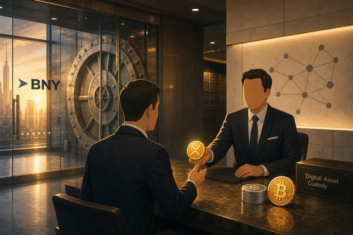 BNY멜론, XRP·RLUSD 수탁 시작…직접 발행·상환은 아직 검토 단계