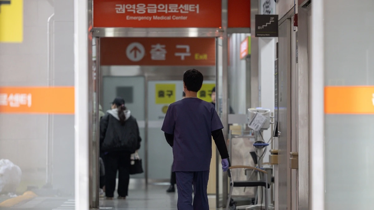 경기도 수원시 영통구 아주대학교병원 응급실의 모습 / 뉴스1