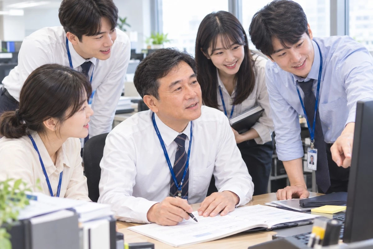 50세에 9급 공무원이 된 남성의 출근기가 온라인 커뮤니티에 올라와 화제를 모으고 있다. 글에 대한 이해를 돕기 위해 AI 툴로 만든 사진.