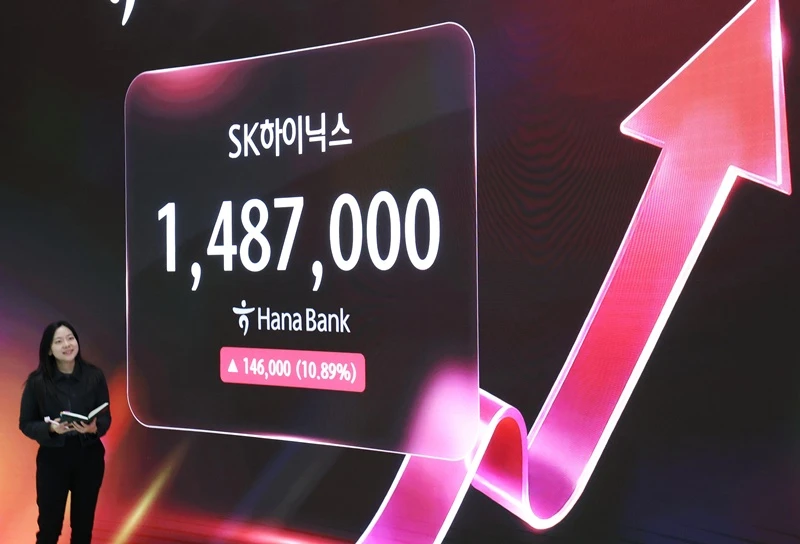 SK하이닉스 10.9% 랠리 / 뉴스1