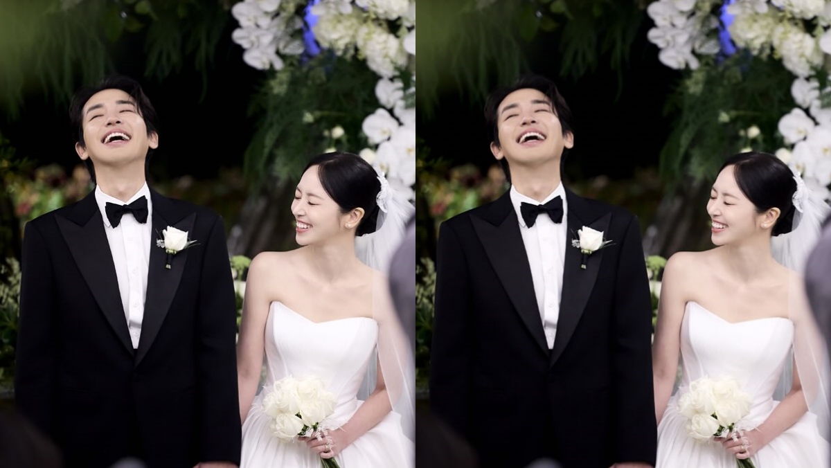 깜짝 '결혼 발표' 배우 부부… 훈훈한 현장 사진 공개됐다