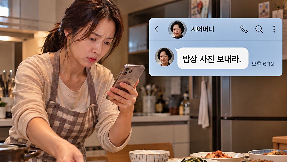 “하는 일이 뭐냐” 밥상 사진 요구하더니… 이혼 후에도 끝나지 않은 '시집살이'