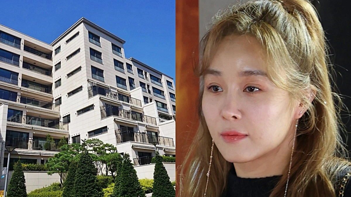 (왼쪽)한남더힐 네이버 부동산 전경 사진. (오른쪽) 가수 겸 뮤지컬 배우 옥주현. / 뉴스1