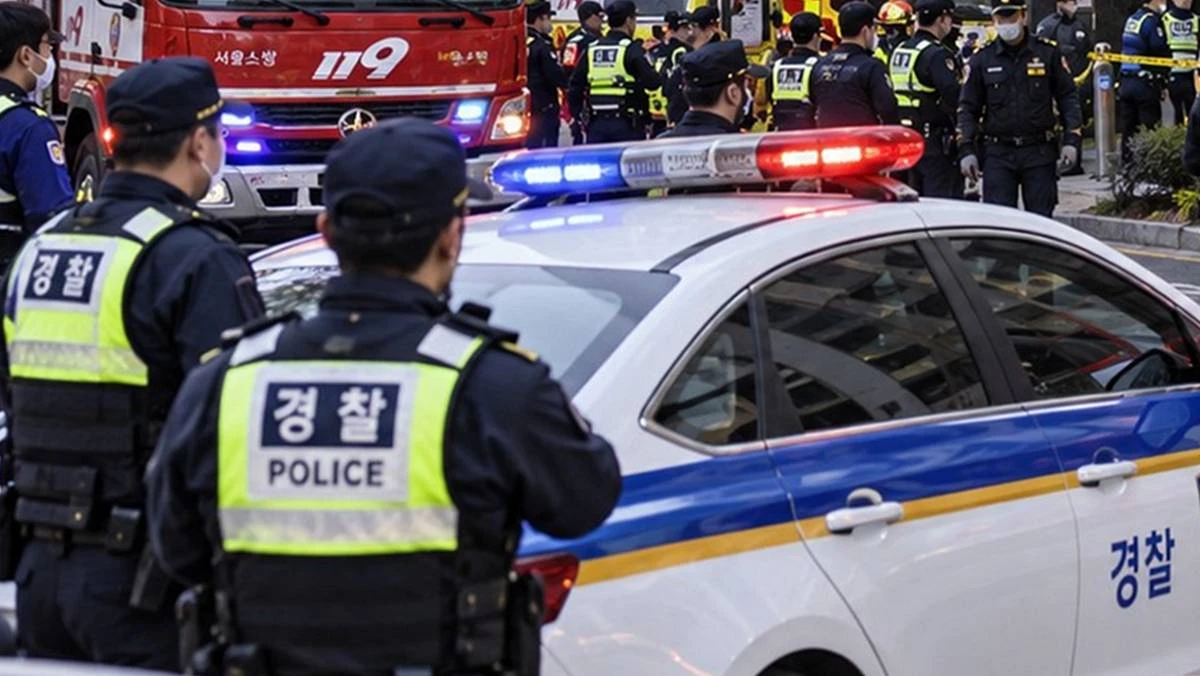 경찰 소방 대규모 출동했는데... / AI로 제작한 사진