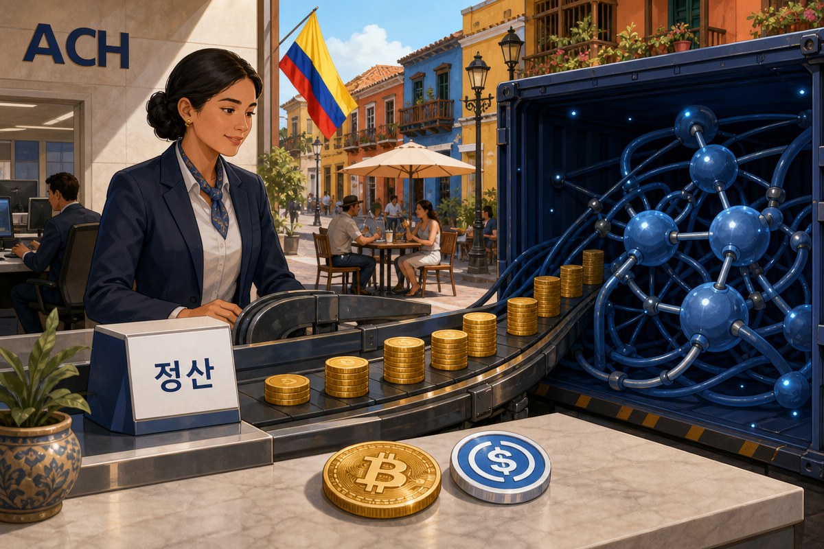 ACI Worldwide·서클, 대체 아닌 ‘추가 레일’로 USDC 정산 콜롬비아서 시험