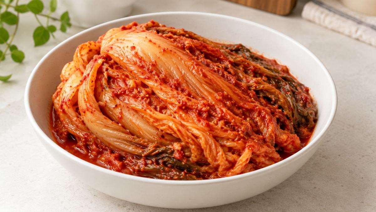 묵은지. / 기사 이해를 돕기 위해 AI로 제작한 자료 이미지로, 실제 모습과 다소 차이가 있을 수 있습니다.