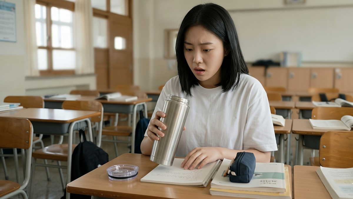 경기 남양주의 한 고등학교에서 여학생들이 마시던 음료에 소변으로 의심되는 액체가 섞이는 일이 반복됐다는 주장이 나왔다. 학생들은 비슷한 피해가 3년 동안 이어졌지만 가해자가 확인되지 않았다고 호소했다. / AI를 활용해 제작한 자료 이미지로, 실제 사건 당사자 및 현장과 무관합니다.