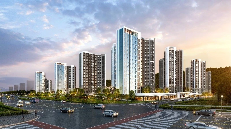 갑천4블록 청년주택 조감도