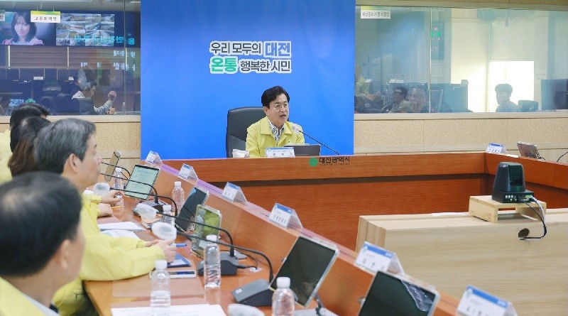 화재 뒤 연쇄 폭발 가정…대전시-중구, 재난 대응 손발