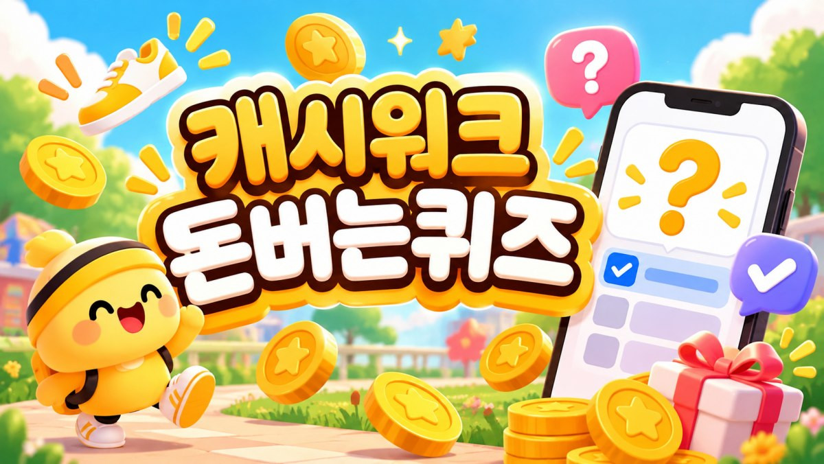 '10월 30일' 캐시워크 돈버는퀴즈, 오늘의 정답은?
