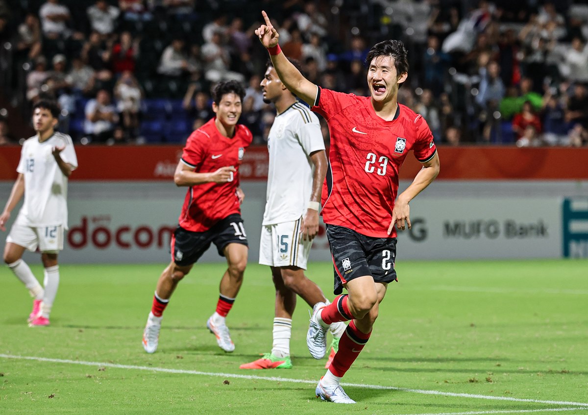 아시안게임 축구 금메달 따더니…첫 국가대표 발탁된 '05년생' 특급 선수