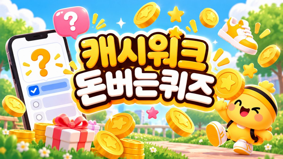 '10월 31일' 캐시워크 돈버는퀴즈, 오늘의 정답은?